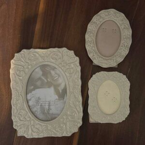 Vintage Lenox Porcelain photo frames